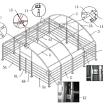 PRÍSTREŠOK PRE ZVIERATÁ 6 M X 6 M 900G/M2